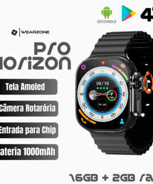Horizon Pro 4G/5G AMOLED | Câmera Rotativa + NFC | 64Gb de Armazenamento e 4Gb de Ram